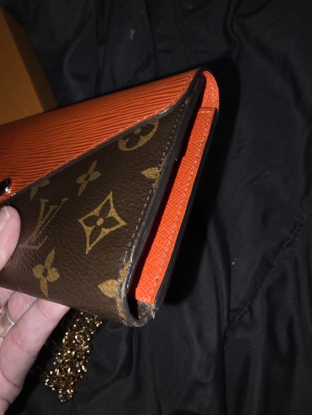 AUTH Louis Vuitton Marie-Lou Long Wallet - Picture 13 of 14
